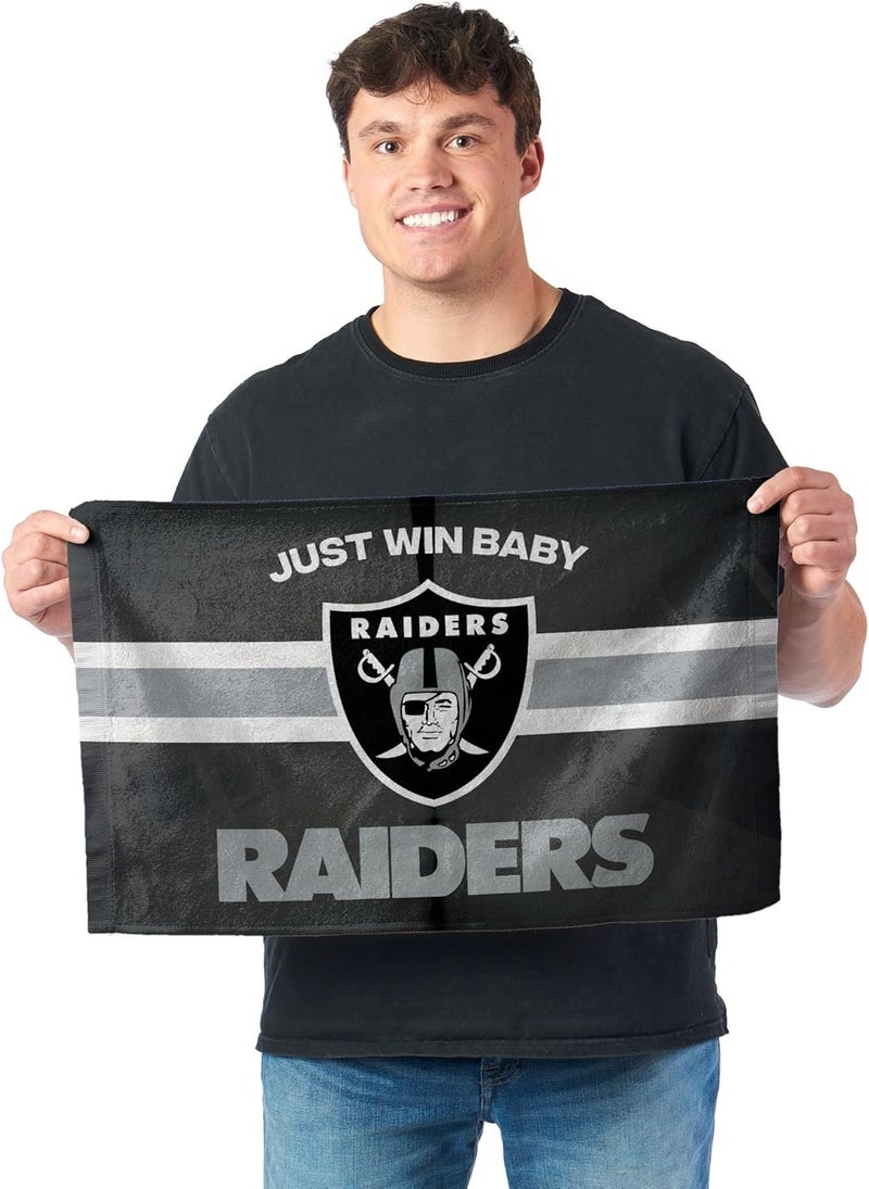 Northwest منشفة تشجيع فريق لاس فيغاس رايدرز NFL، 15 × 18 بوصة - Image 2